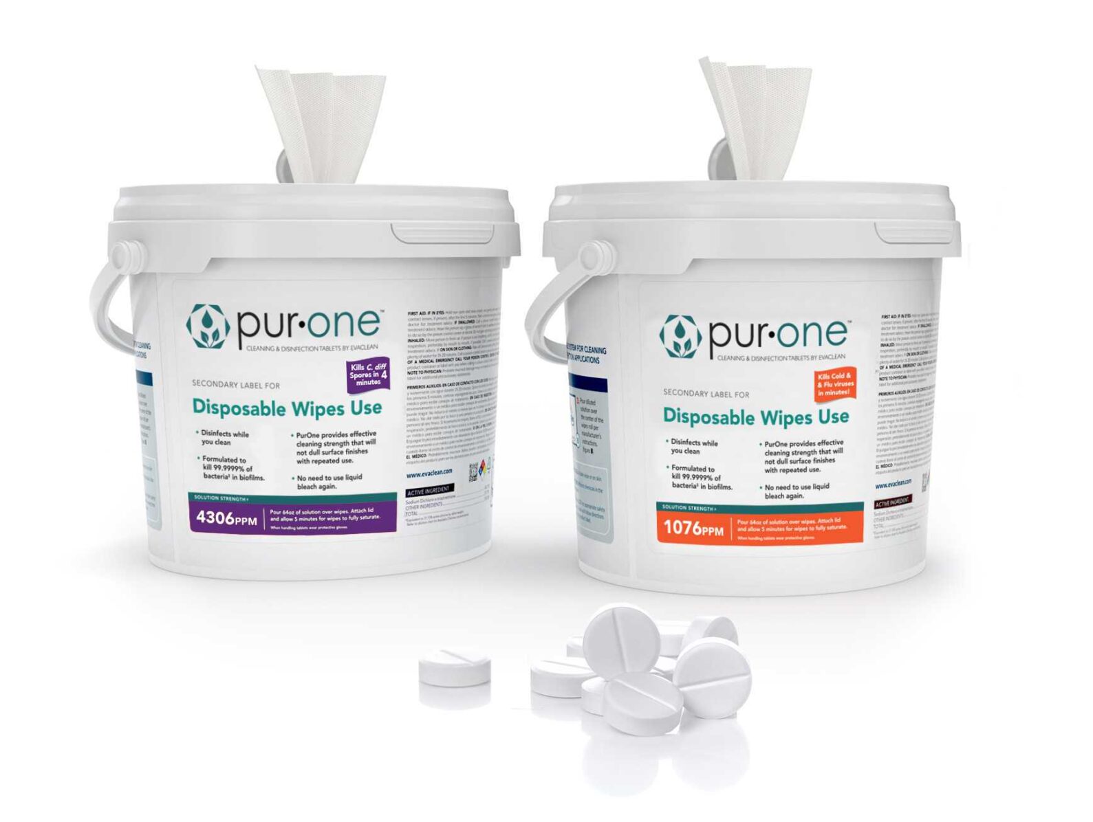 PurOne 110 Cleaning Wipe Kit